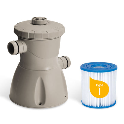 Funsicle SureStep 36 Inch 3 Stair Pool Ladder with 10' x 30" Above Ground Pool