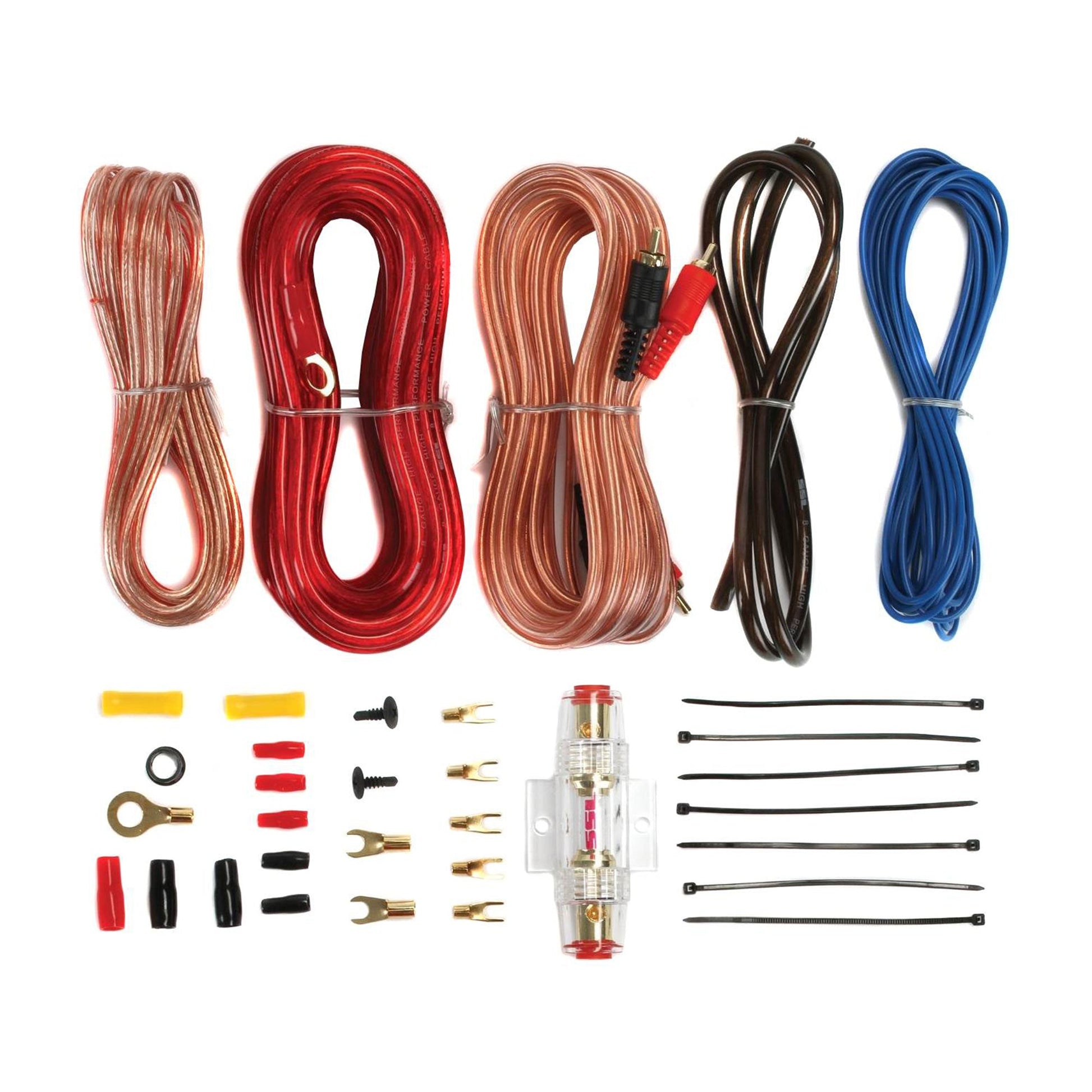 New BOSS R1100M 1100W Mono Car Audio Amplifier Amp & 8 Gauge Amp Wiring Kit - Find Fresh Goods