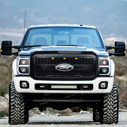 AMERICAN MODIFIED Raptor Style Mesh Grille for 2011-2016 Ford F250/350/450/550 - Find Fresh Goods