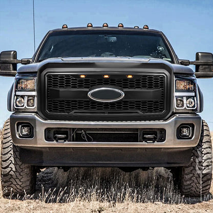 AMERICAN MODIFIED Raptor Style Mesh Grille for 2011-2016 Ford F250/350/450/550 - Find Fresh Goods