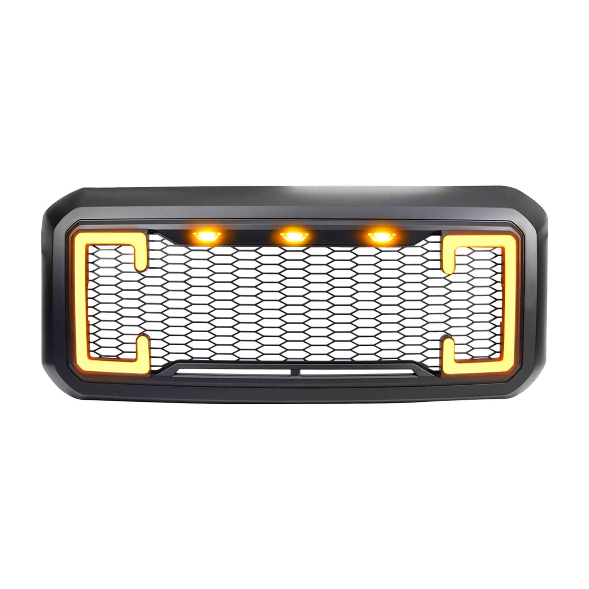 AMERICAN MODIFIED Raptor Style Mesh Grille for 2011-2016 Ford F250/350/450/550