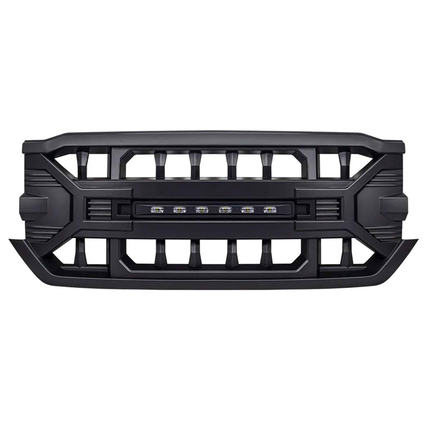 AMERICAN MODIFIED Armor Grille for 16-19 Chevrolet Silverado 1500, Matte Black