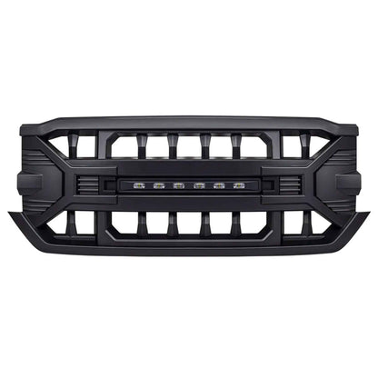AMERICAN MODIFIED Armor Grille for 16-19 Chevrolet Silverado 1500, Matte Black