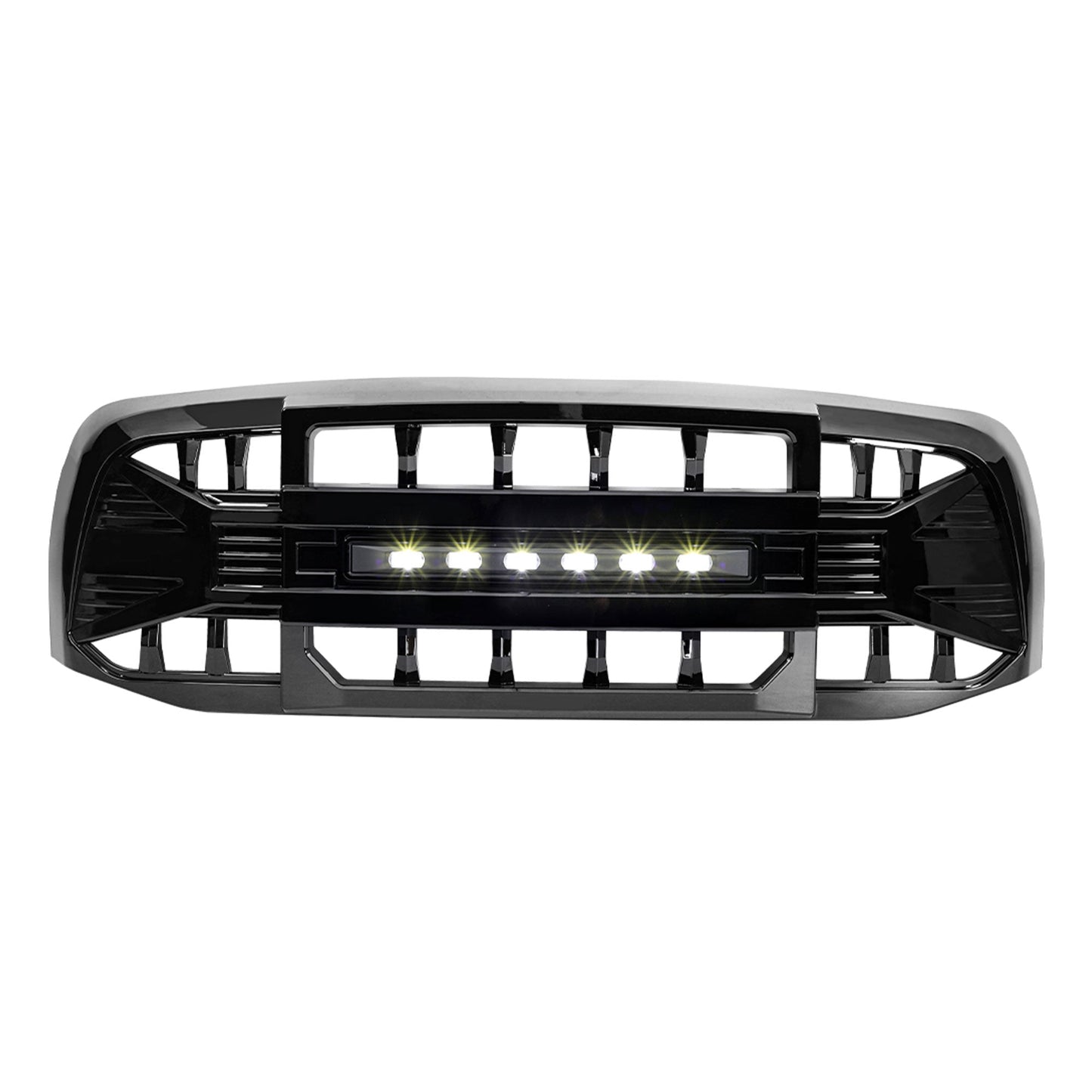 AMERICAN MODIFIED Armor Grille for 2006 to 2008 Dodge Ram 1500, Glossy Black - Find Fresh Goods