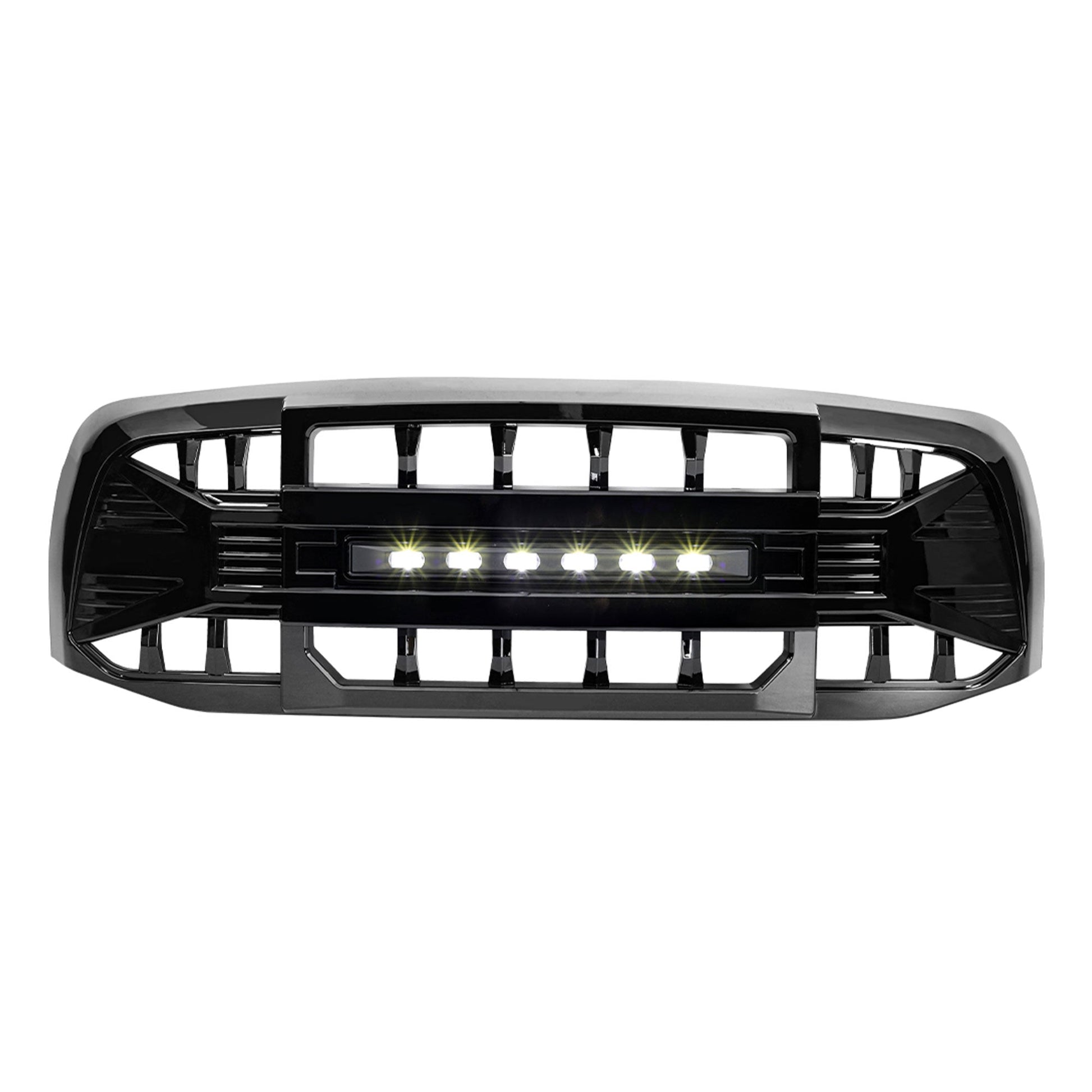 AMERICAN MODIFIED Armor Grille for 2006 to 2008 Dodge Ram 1500, Glossy Black - Find Fresh Goods