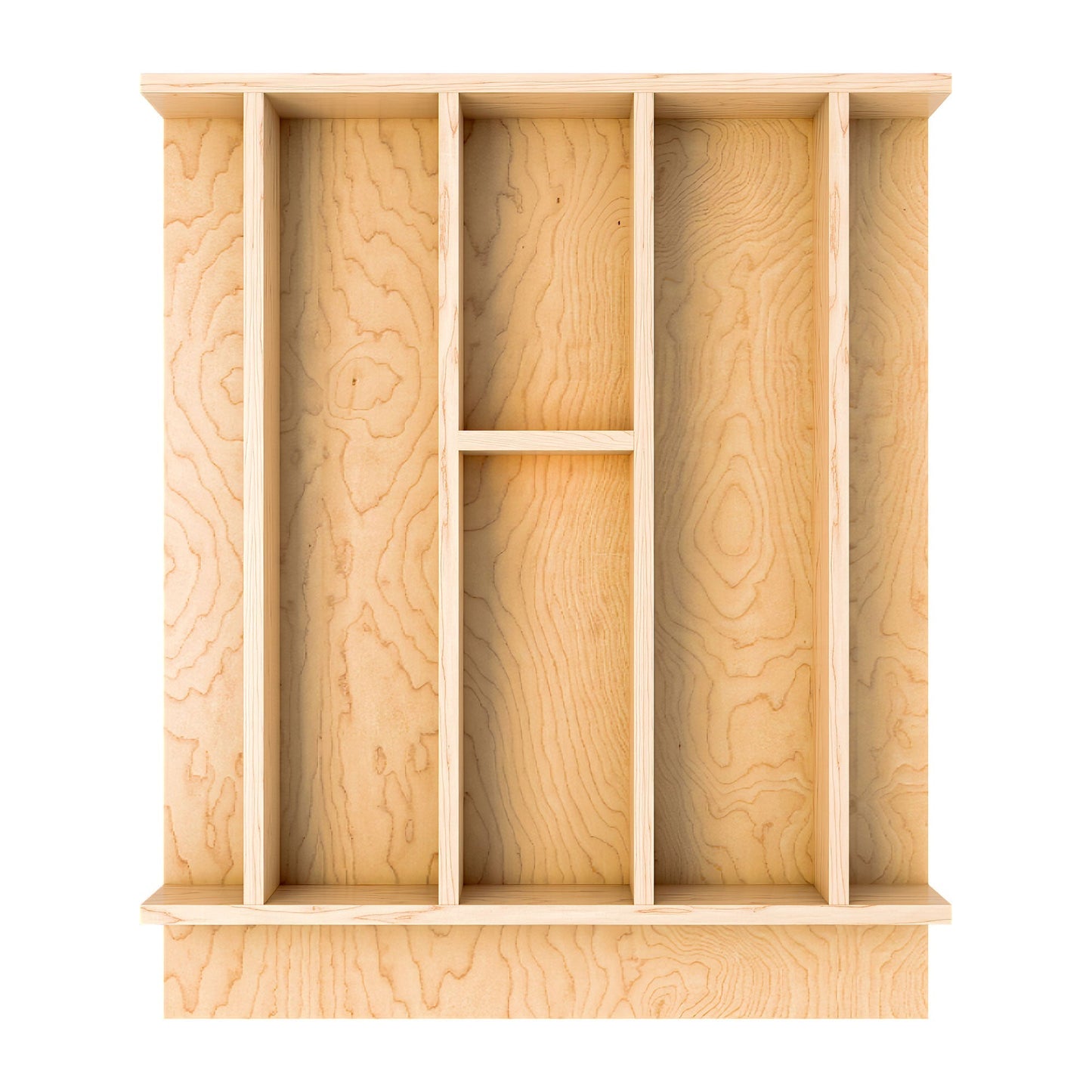 Rev-A-Shelf Natural Maple Right Size Utensil Drawer Insert, 16 1/4" x 19 1/2"