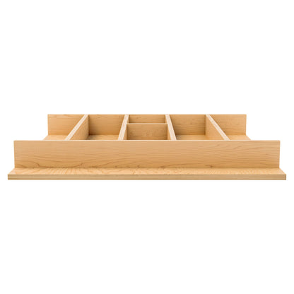 Rev-A-Shelf Natural Maple Right Size Utensil Drawer Insert, 19-1/4" x 19-1/2"