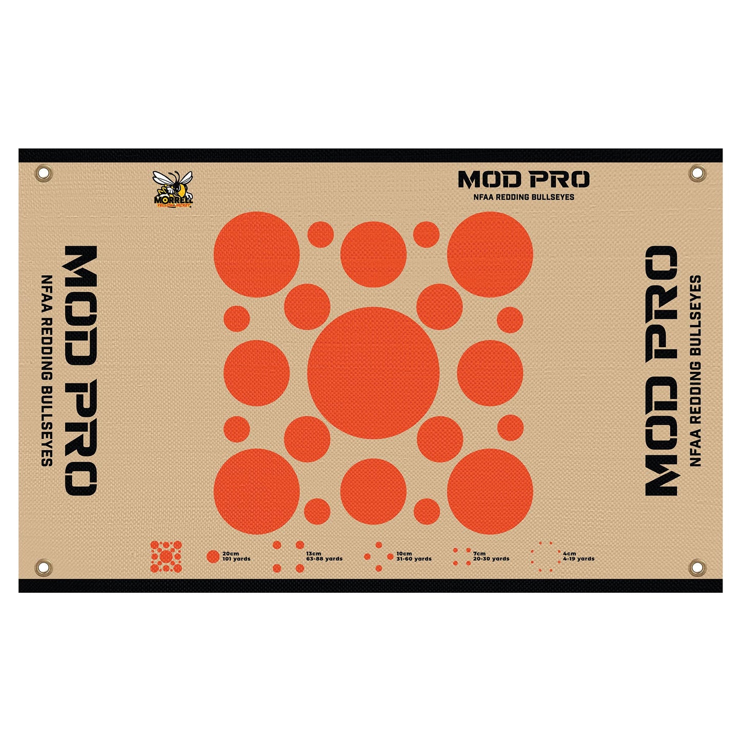 Morrell Yellow Jacket MOD Pro Redding NFAA Bullseyes Wrap with Hook and Loop