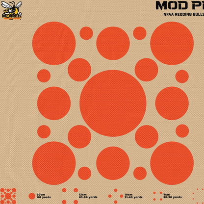 Morrell Yellow Jacket MOD Pro Redding NFAA Bullseyes Wrap with Hook and Loop