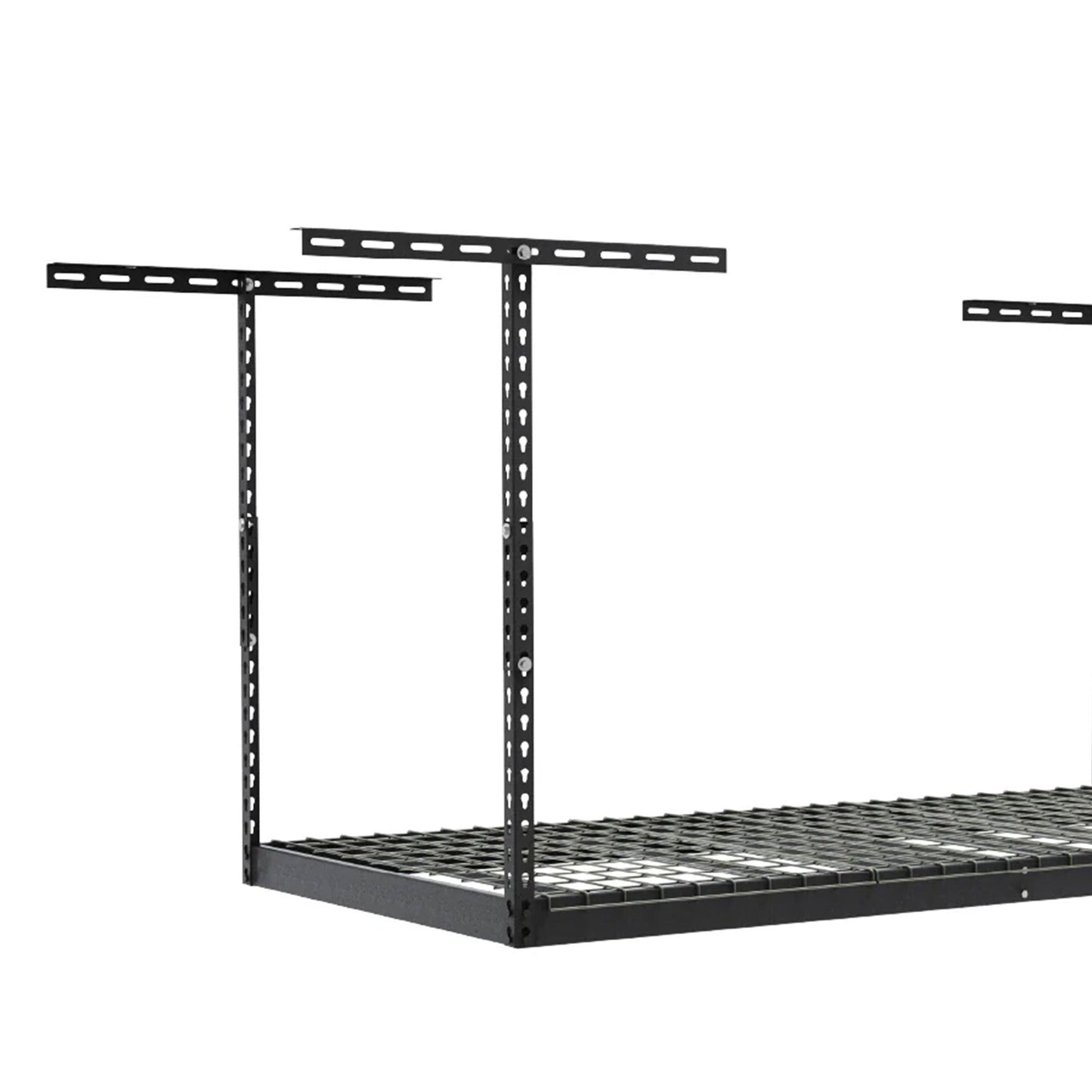MonsterRax 2'x8' Overhead Garage Storage Rack Holds Up to 350 Pounds, Hammertone