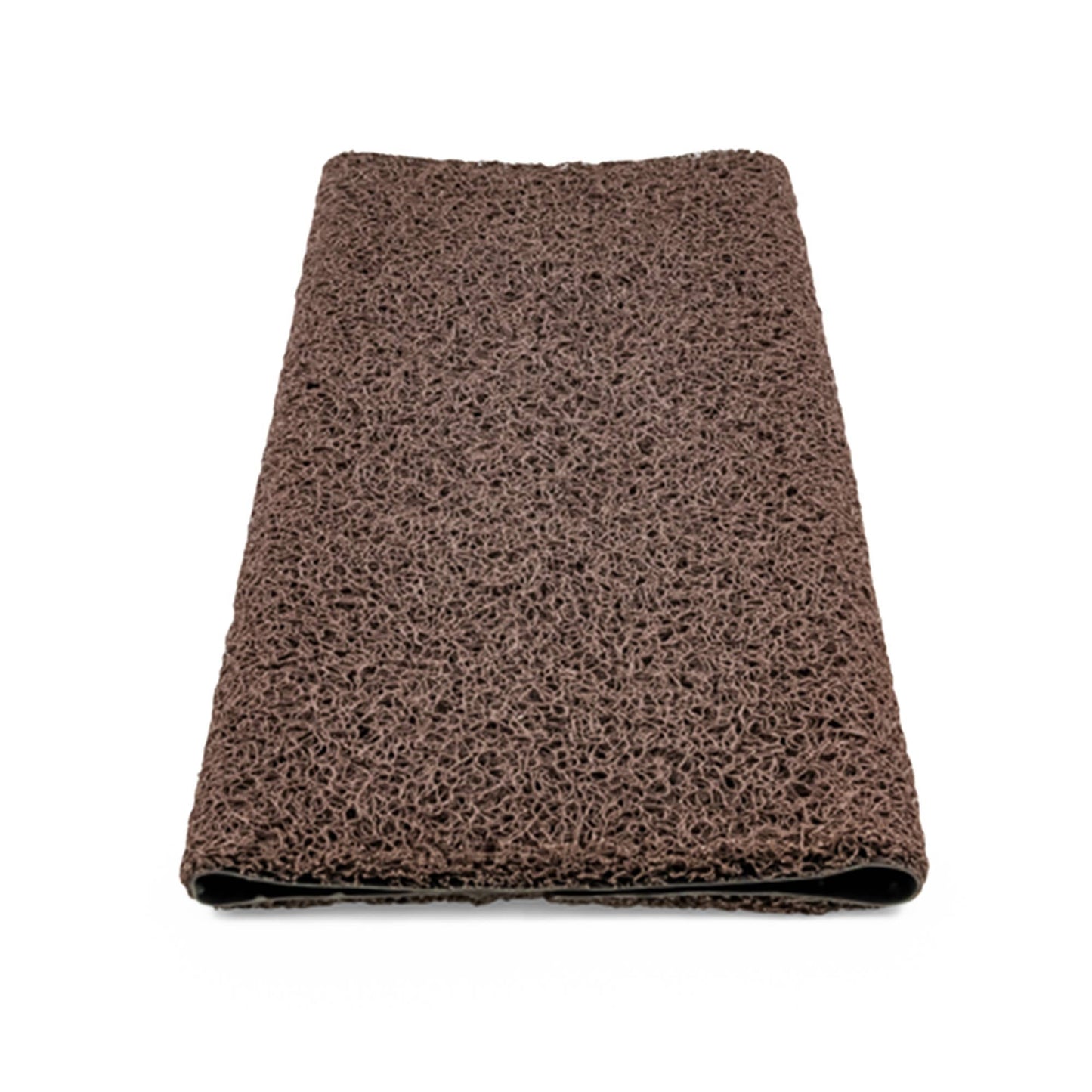 Camco Premium Wrap Around RV Step Rug with Looped PVC Material and Spring, Brown - Find Fresh Goods