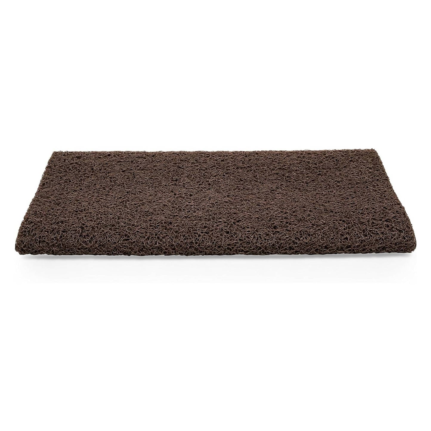 Camco Premium Wrap Around RV Step Rug with Looped PVC Material and Spring, Brown - Find Fresh Goods