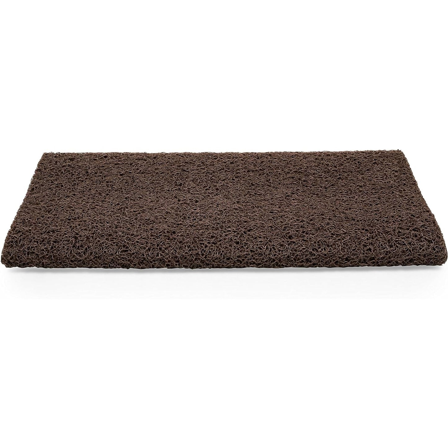 Camco Premium Wrap Around RV Step Rug with Looped PVC Material and Spring, Brown - Find Fresh Goods