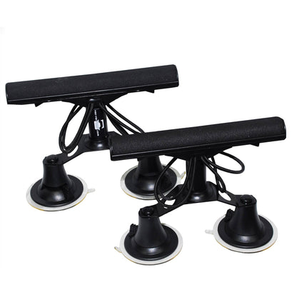 Vac Rac Quad Rack Fly Rod Mount Carrier Vacuum Suction Cup, Holds 4 Rods, Black - Find Fresh Goods