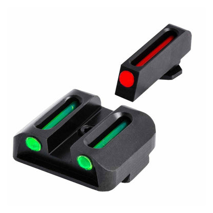 TruGlo TFO Tritium Fiber Optic Gun Sight Set, Fits Glock 17/17L Models (3 Pack)