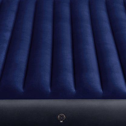 Intex 10 Inch Dura Beam Rectangular Standard Downy Air Mattress, Queen (2 Pack)