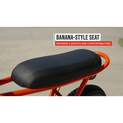 Razor Rambler 16 Electric Retro Minibike with 350W Motor & 36V Battery, Red