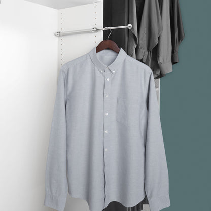 Rev-A-Shelf 14" Extendable Metal Closet Valet Rod, CVR-14-CR (4 Pack)