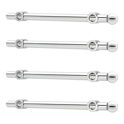 Rev-A-Shelf 12" Extendable Metal Closet Valet Rod, Chrome, CVR-12-CR (4 Pack)