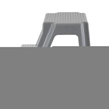 Gracious Living 16" Plastic 2 Step Portable Garage Home & Kitchen Stool (4 Pack)