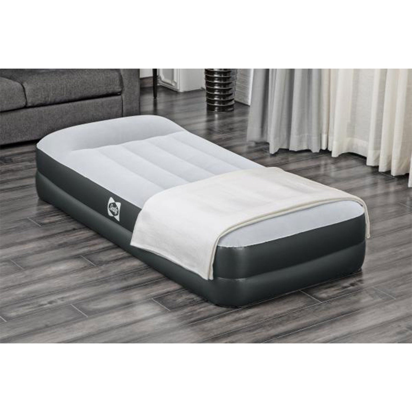 Sealy Tritech 16 Inch Air Mattress Bed 2 Person with Built-In AC Pump, 2 Pack