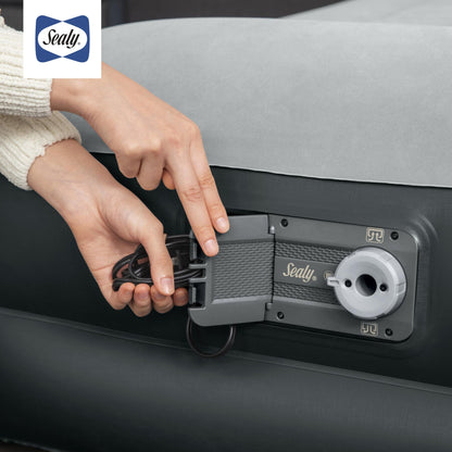 Sealy Tritech 16 Inch Air Mattress Bed 2 Person with Built-In AC Pump, 2 Pack