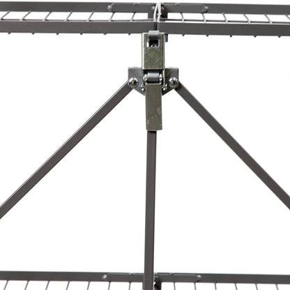 Origami 2 Pack RPR Series 5 Shelf Steel Rack Holds up to 100 Pounds, Silver