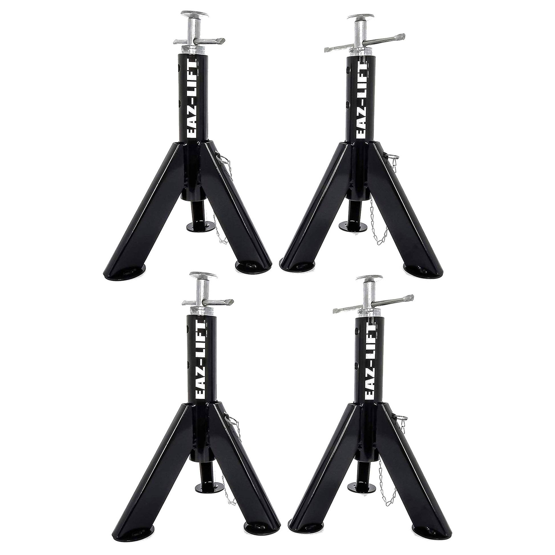 EAZ LIFT Adjustable Telescopic RV Jack, 16" to 30", 6,000 lb Capacity (2 Pack) - Find Fresh Goods