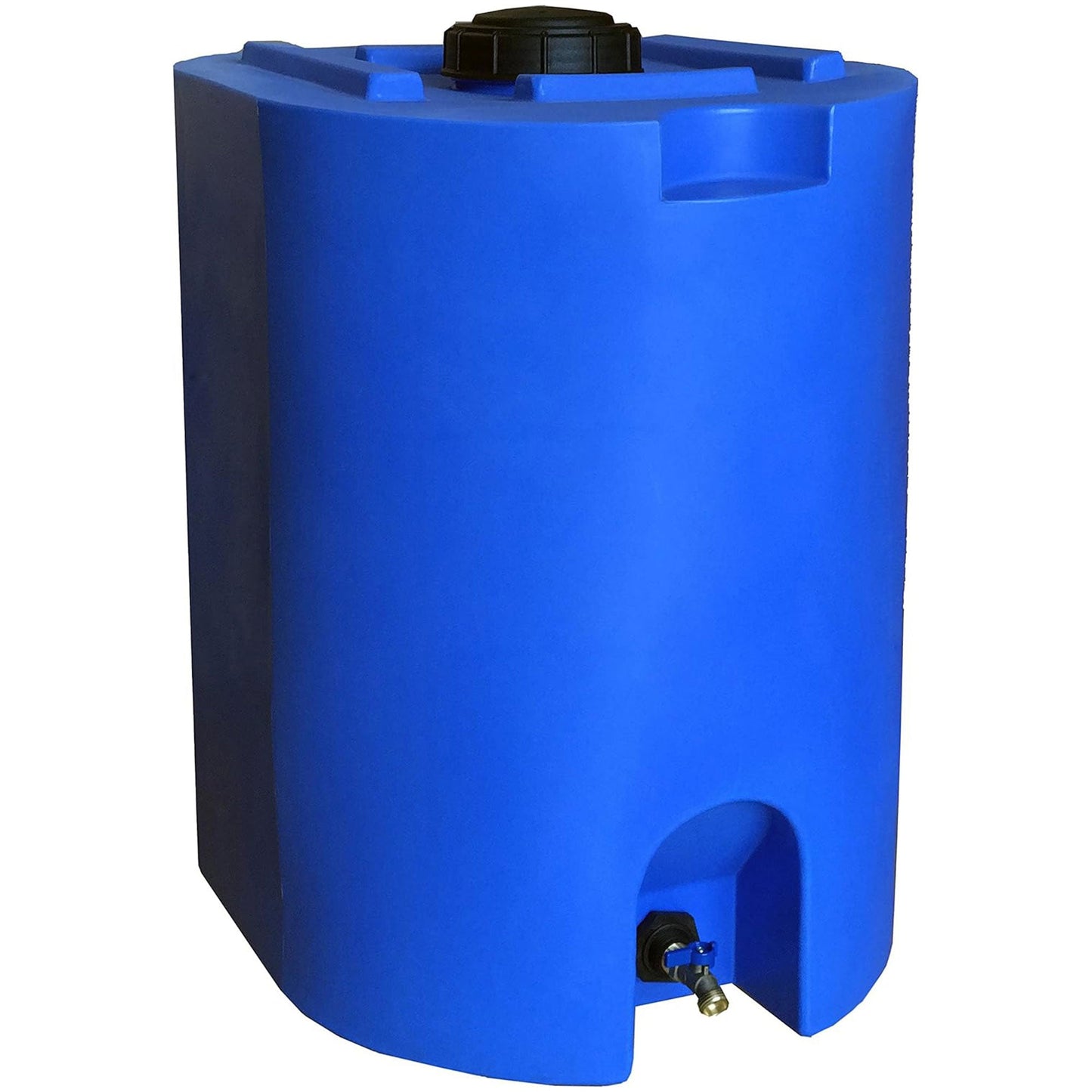 WaterPrepared 55 Gal Stackable Design Utility Water Tank with Large Cap (3 Pack)