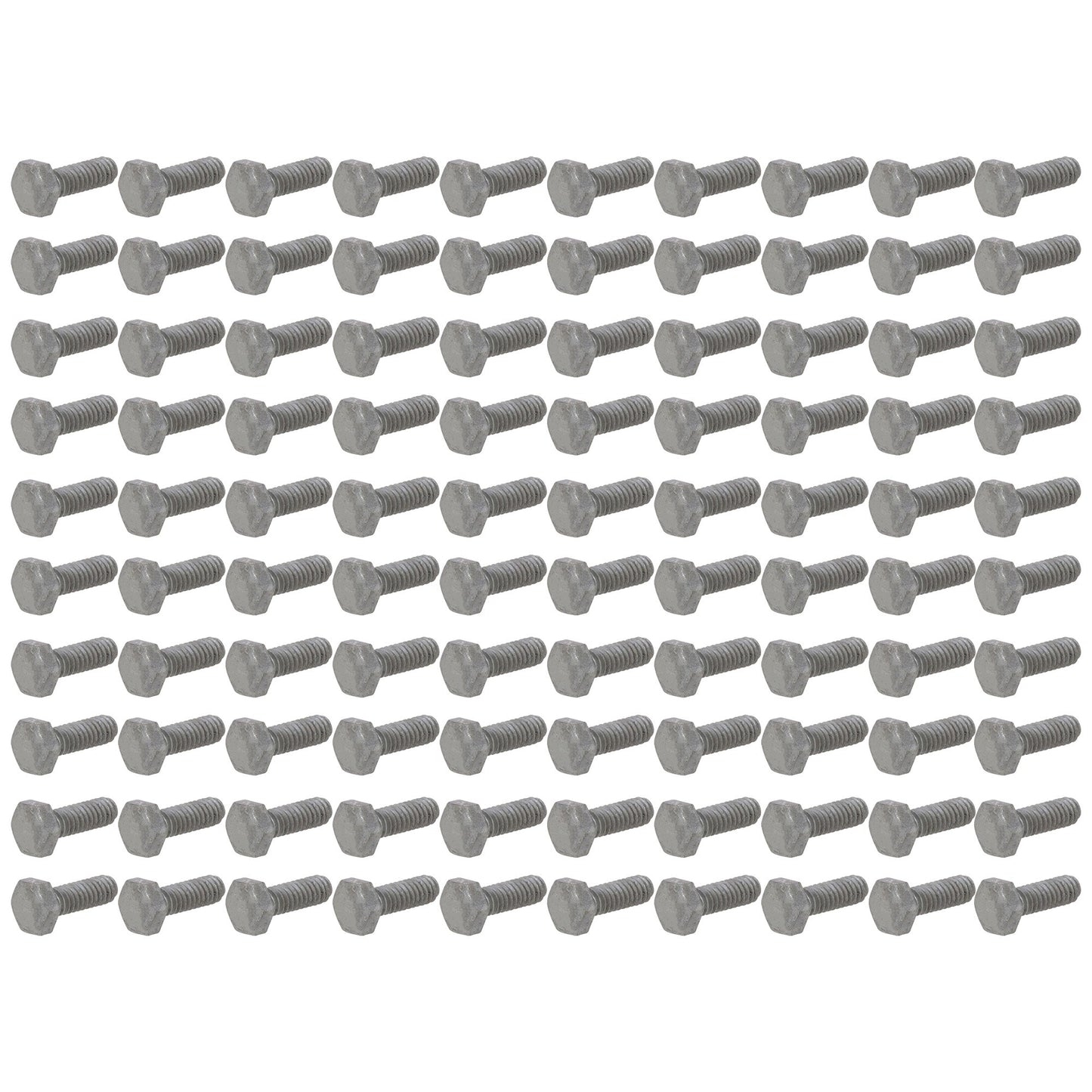 Hillman Galvanized 3/8 x 1.5 Inch Hex Bolts, Wood-Wood/Metal-Metal (100 Pack)