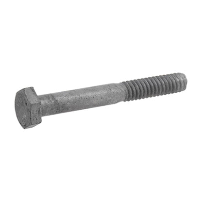 Hillman Galvanized 0.5 x 3 Inch Hex Bolts, Wood to Wood/Metal to Metal (50 Pack)