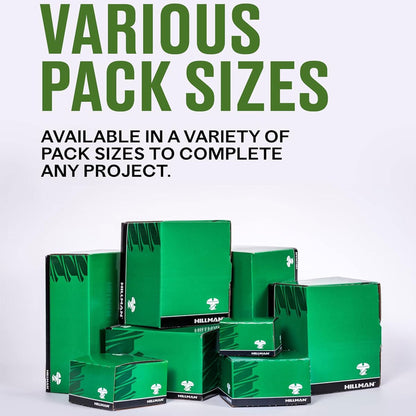 Hillman .94" x 6 Galvanized Carriage Bolts for Wood or Metal Frame, (50 Pack)