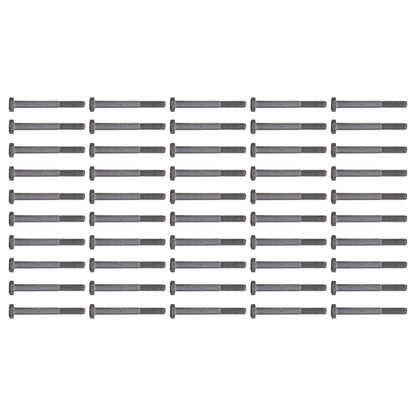 Hillman Galvanized 3/8 x 5 Inch Hex Bolts, Wood to Wood/Metal to Metal (50 Pack)