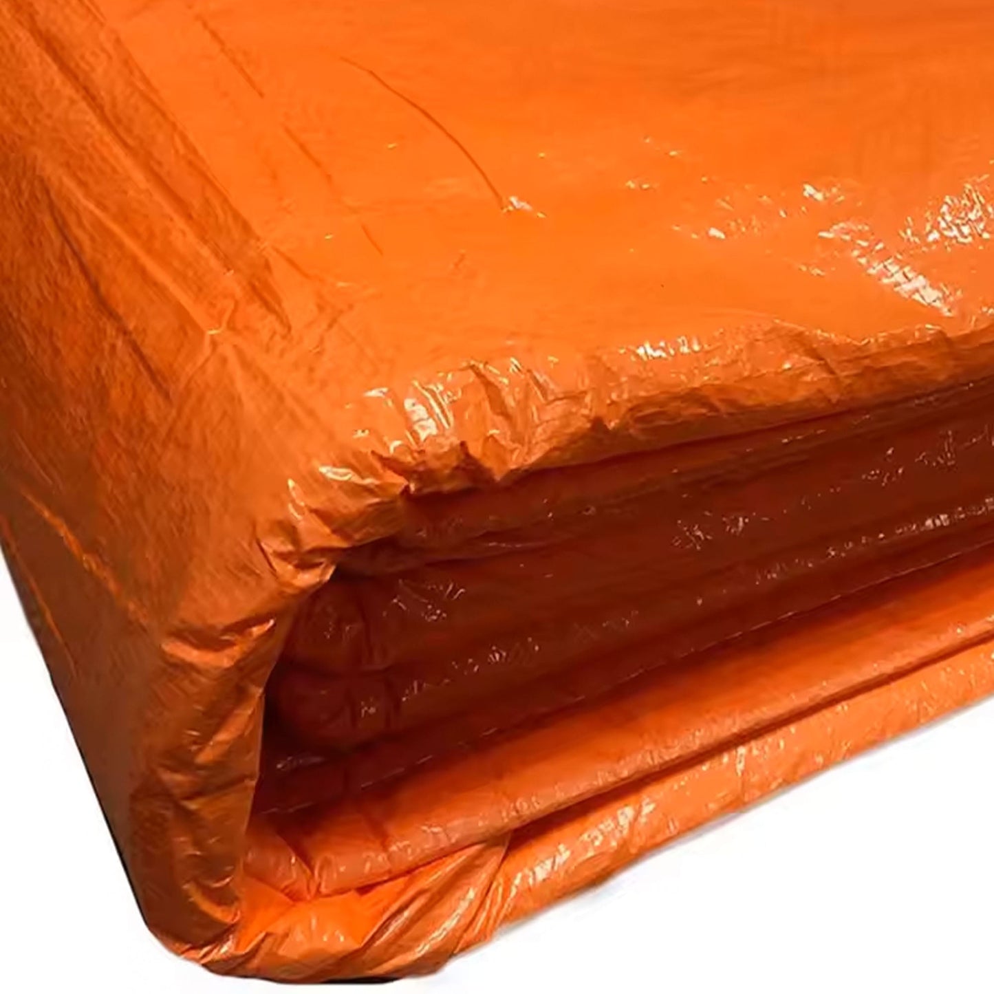 TruGuard 12 Foot x 20 Foot Concrete Curing Blanket Construction Tarp, Orange