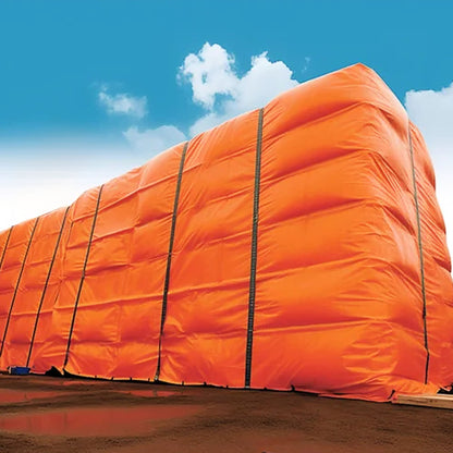 TruGuard 12 Foot x 20 Foot Concrete Curing Blanket Construction Tarp, Orange
