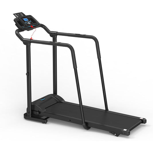 Ksports Advanced Rehab Treadmill 2.25 Horsepower Motor, Bluetooth Kinomap, Black