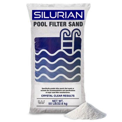 U.S. Silica SILURIAN 20 Grade Angular Pool Filter Sand for Optimal Filtration
