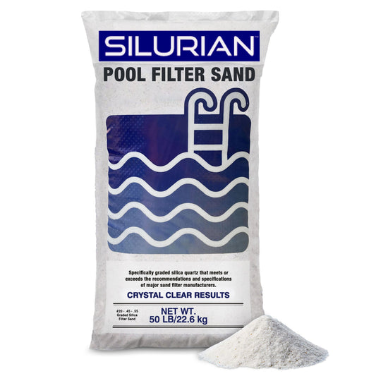 U.S. Silica SILURIAN 20 Grade Angular Pool Filter Sand for Optimal Filtration