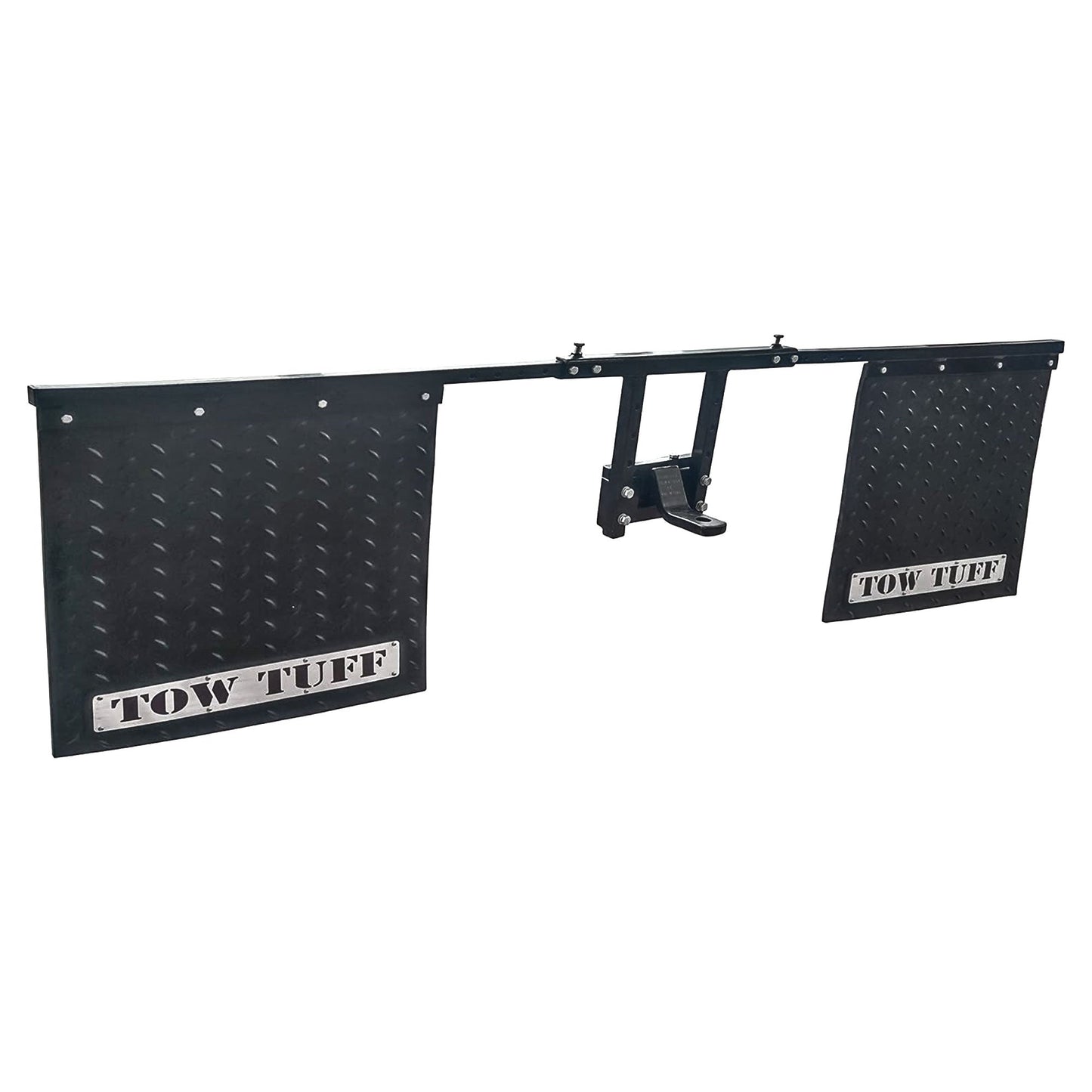 Tow Tuff Universal Mounts Adjustable Mud Flaps, Works with 2.5” Receiver Hitches - Find Fresh Goods
