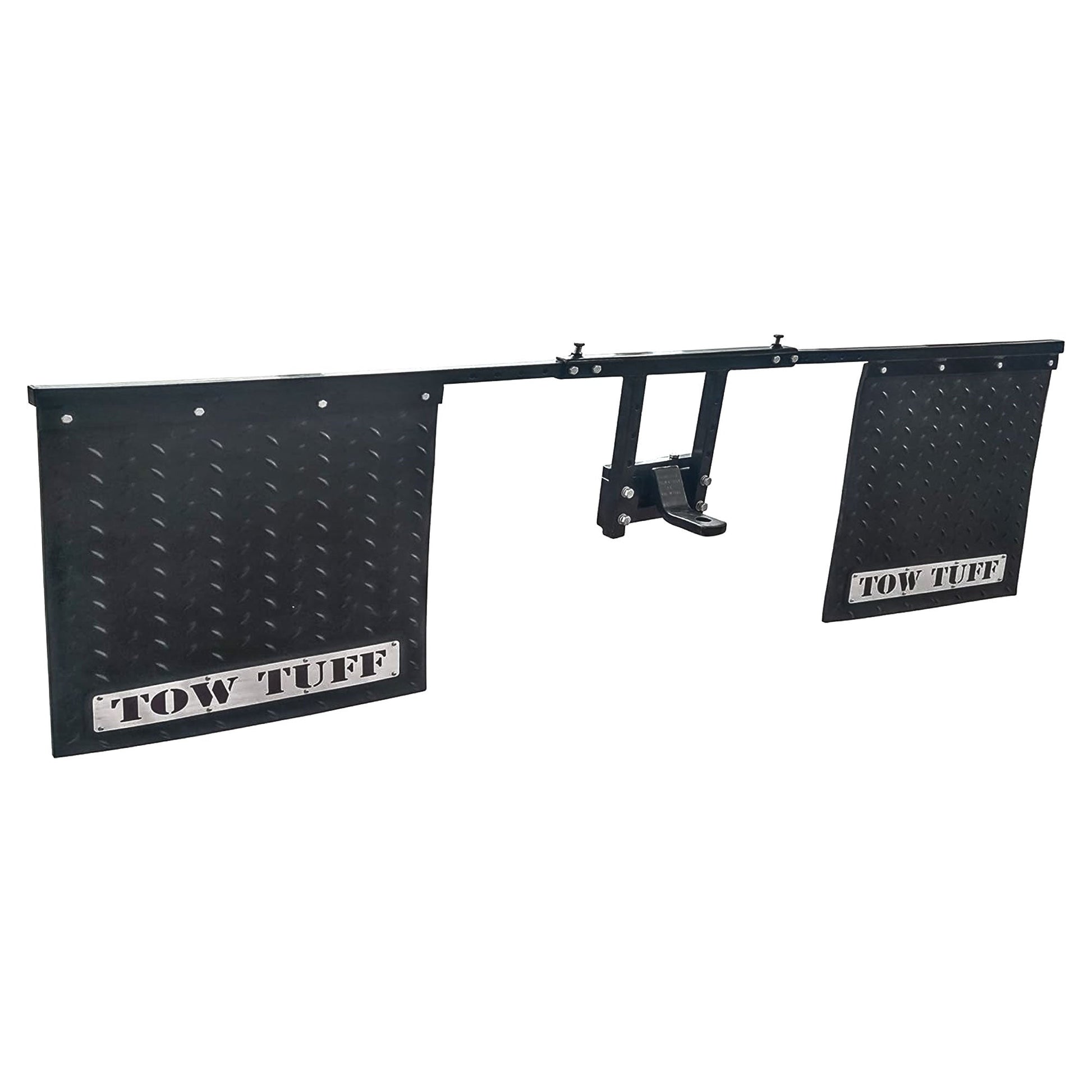 Tow Tuff Universal Mounts Adjustable Mud Flaps, Works with 2.5” Receiver Hitches - Find Fresh Goods