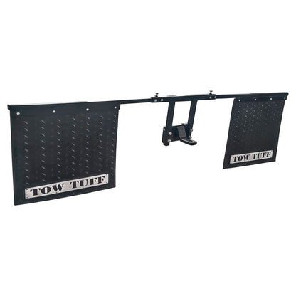 Tow Tuff Universal Mounts Adjustable Mud Flaps, Works with 2.5” Receiver Hitches - Find Fresh Goods