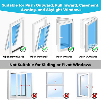 Renogy Window Seal Kit with Tape for Portable Home Air Conditioner Units, White