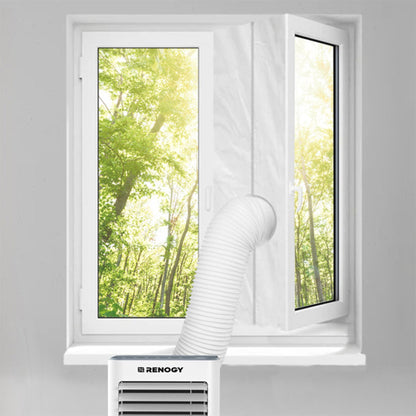 Renogy Window Seal Kit with Tape for Portable Home Air Conditioner Units, White