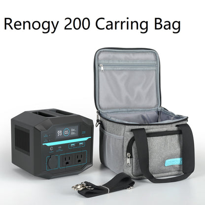 Renogy Carrying Bag with Handle and Strap, for Portable Power Station 200, Gray - Find Fresh Goods