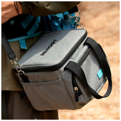 Renogy Carrying Bag with Handle and Strap, for Portable Power Station 200, Gray - Find Fresh Goods