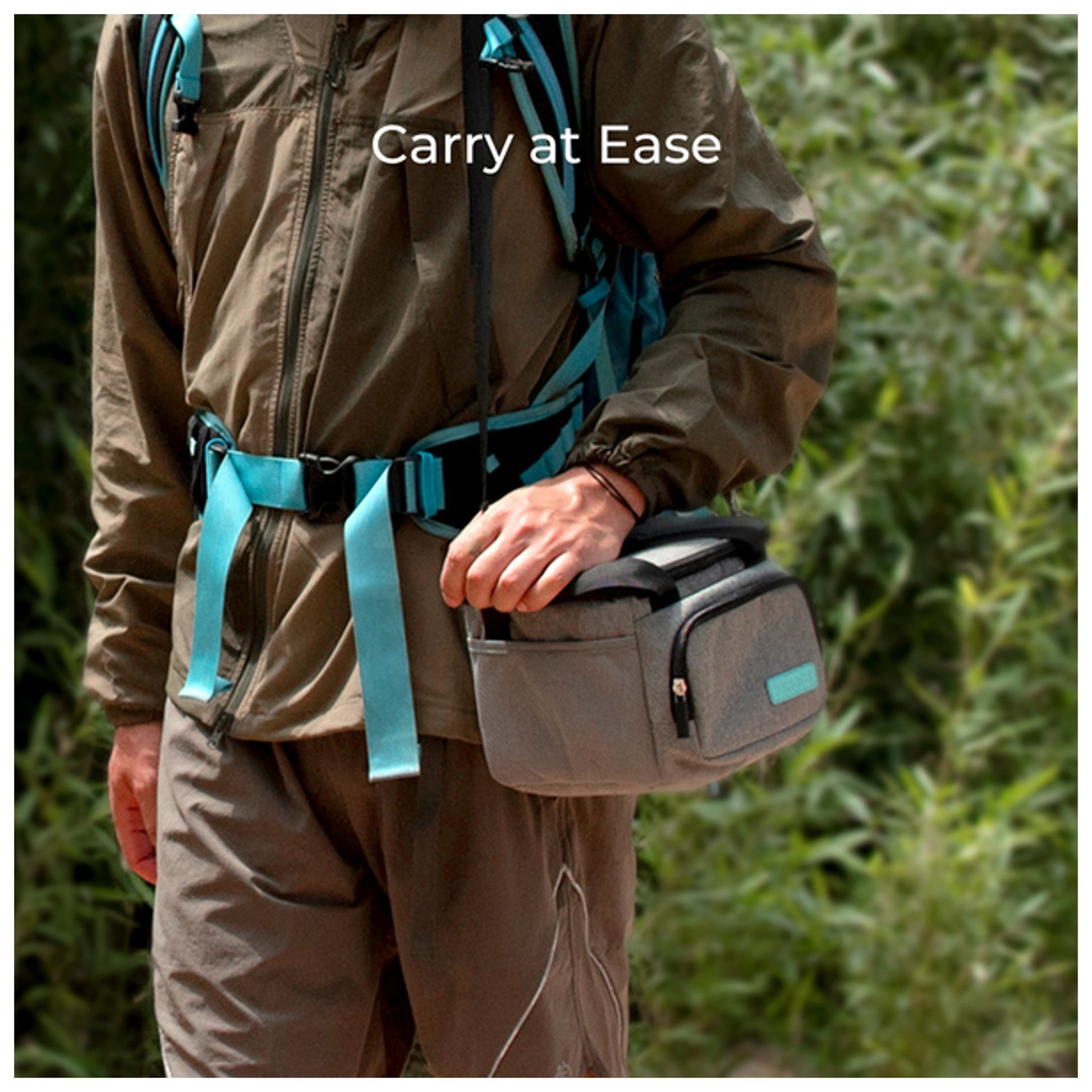 Renogy Carrying Bag with Handle and Strap, for Portable Power Station 200, Gray - Find Fresh Goods
