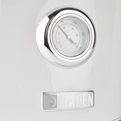 Haden Dorset 1.7 Liter Electric Water Kettle w/ 360-Degree Base, Ivory & Chrome