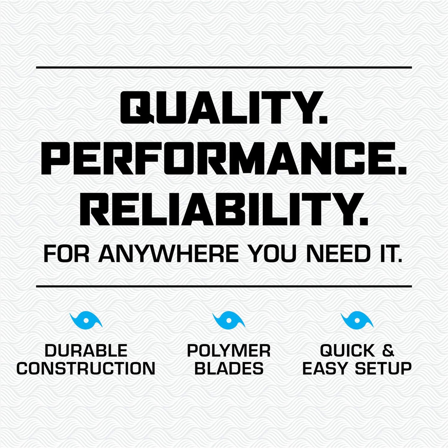 Hurricane 20" Classic Series Floor Box Fan with 3 Speed Settings, 2 Pack, White