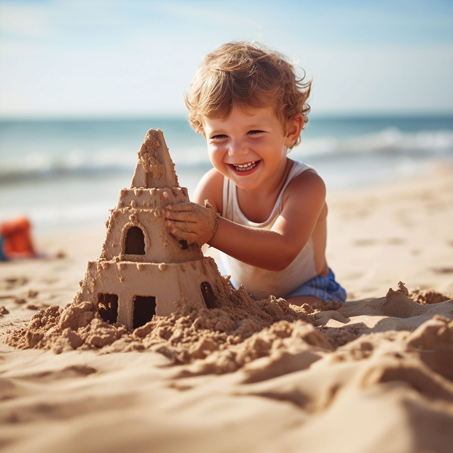 SandPiper 50lb Premium Grade Multi-Use Play Sand, Chemical Free Formula, 4 Pack