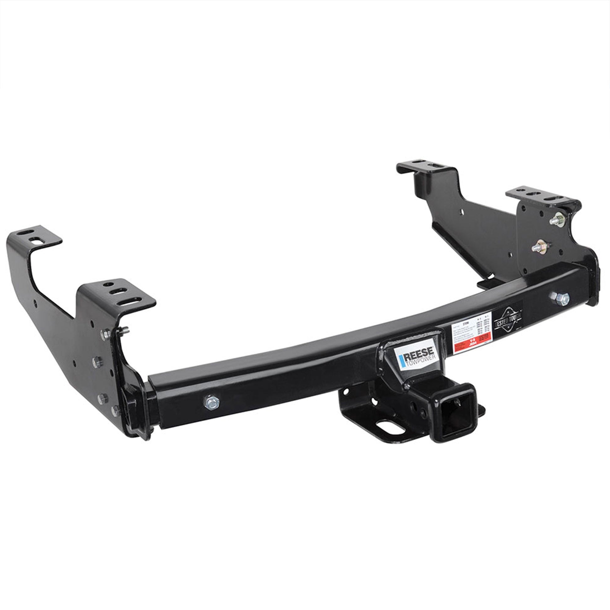 Reese Towpower Class 3 Multi Fit 2 Inch Square Solid Welded Trailer Hitch, Black - Find Fresh Goods